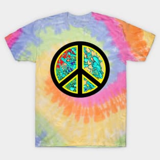 peace symbol art T-Shirt